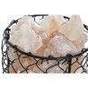 Decorazione luminosa DKD Home Decor Esci Nero Arancio 15 W 17 x 17 x 17 cm