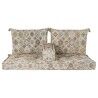 Divano a 2 Piazze DKD Home Decor Giallo Marrone Beige 145 x 76 x 13 cm