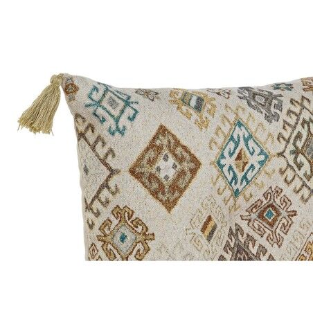 Divano a 2 Piazze DKD Home Decor Giallo Marrone Beige 145 x 76 x 13 cm