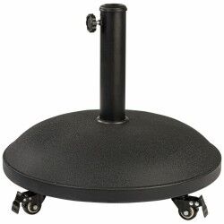 Base per Ombrellone Colorbaby 25 kg Con ruote Nero Acciaio Cemento