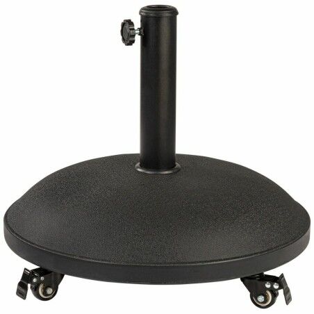 Base per Ombrellone Colorbaby 25 kg Con ruote Nero Acciaio Cemento