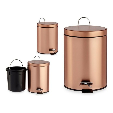 Cestino a pedale Berilo B0988A 5L Rame 5 L