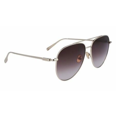 Occhiali da sole Uomo Salvatore Ferragamo SF308S-6115703 Dorato Ø 61 mm