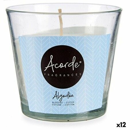 Candela Profumata Acorde 1264-50H Cotone 120 g (12 Unità)