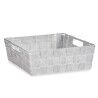 Cestino Multiuso Kipit A3-693109 Bianco Stoffa 3 L 23 x 8 x 27 cm 27 x 8 x 23 cm (48 Unità)