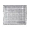 Cestino Multiuso Kipit A3-693109 Bianco Stoffa 3 L 23 x 8 x 27 cm 27 x 8 x 23 cm (48 Unità)