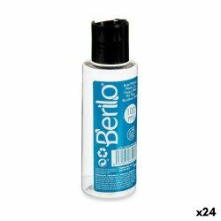 Dispenser da Viaggio per Liquidi Berilo SE1541-VERTIDOR Nero Trasparente Plastica 100 ml (24 Unità)