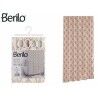 Tenda da Doccia Berilo Art Nouveau Bianco Bronce Plastica 180 x 180 x 0,008 cm (12 Unità)