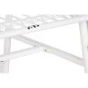 Mobili da giardino Home ESPRIT Bianco 115 x 53 x 83 cm (4 Pezzi)