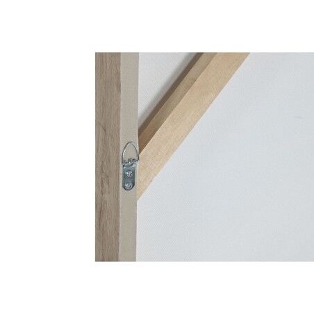 Quadro Home ESPRIT Bianco Beige Astratto Moderno 102 x 3,2 x 102 cm (2 Unità)