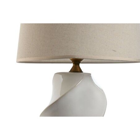 Lampada da tavolo Home ESPRIT Bianco Porcellana 50 W 220 V 36 x 36 x 61 cm 35 x 35 x 60 cm
