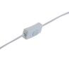 Lampada da tavolo Home ESPRIT Bianco Porcellana 50 W 220 V 36 x 36 x 61 cm 35 x 35 x 60 cm