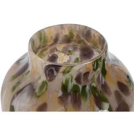 Vaso Home ESPRIT Multicolore Cristallo Moderno 19,5 x 19,5 x 29,7 cm