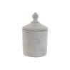 Vaso Home ESPRIT Grigio Cemento Orientale 15 x 15 x 25 cm