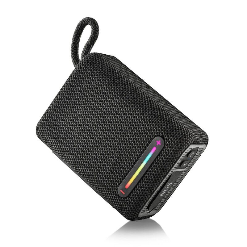 Altoparlante Bluetooth Portatile NGS Roller Furia 1 Black Nero 15 W Altoparlante Bluetooth Portatile NGS Roller Furia 1 Black Nero 15 W