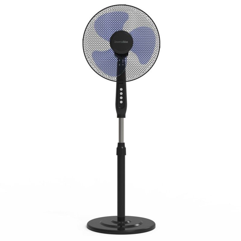 Ventilatore a Piantana Universal Blue ZERMATT 7045B Nero 45 W Ventilatore a Piantana Universal Blue ZERMATT 7045B Nero 45 W