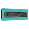 Tastiera Logitech K120 Nero