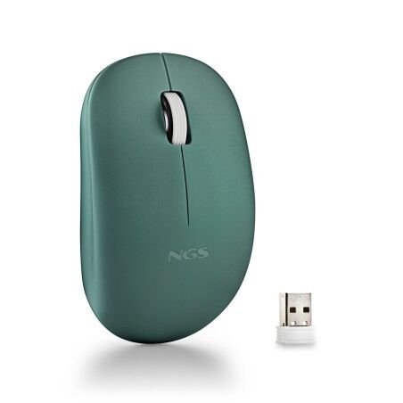 Mouse senza Fili NGS FOGPROGREEN Verde 1000 dpi (1 Unità)