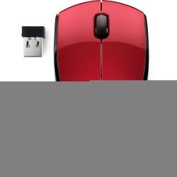 Mouse senza Fili HP 220 Rosso 1600 dpi