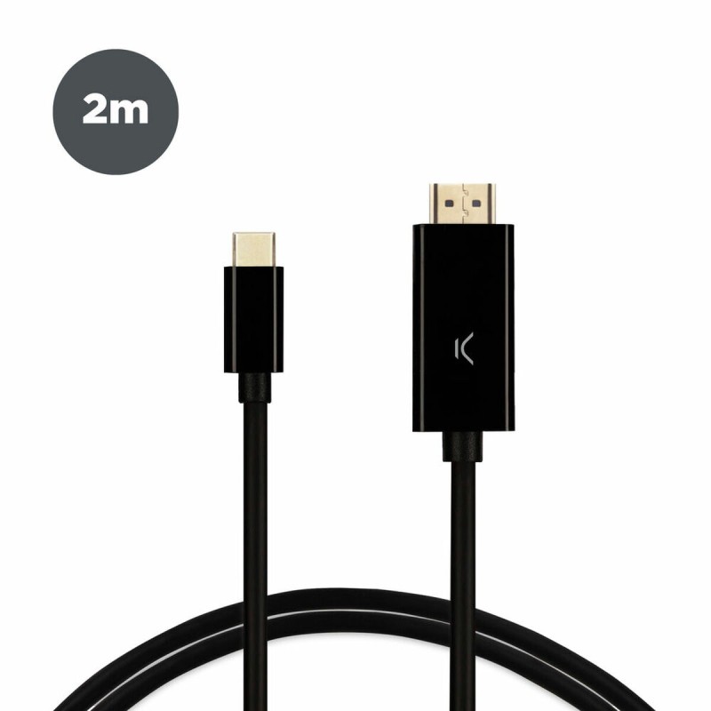 Adattatore USB C con HDMI KSIX Adattatore USB C con HDMI KSIX