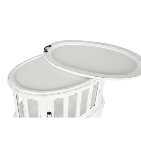 Carrello da Portata Home ESPRIT Bianco Legno 75 x 50 x 78 cm