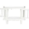 Carrello da Portata Home ESPRIT Bianco Legno 75 x 50 x 78 cm
