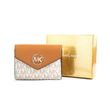 Portafogli Donna Michael Kors 32S1GNME6B-VANILLA 12 x 9 x 4 cm