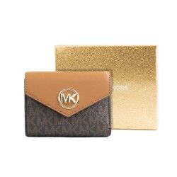 Portafogli Donna Michael Kors 32S1GNME6B-BRN-ACORN 12 x 9 x 4 cm