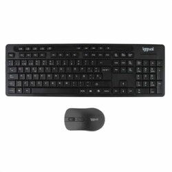 Tastiera e Mouse iggual WMK-BUSINESS2 Nero Qwerty in Spagnolo