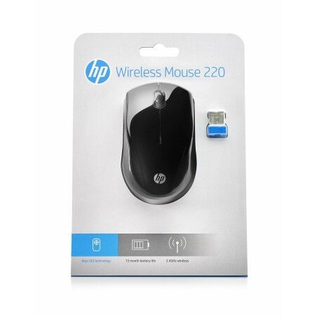 Mouse senza Fili HP 3FV66AAABB Nero