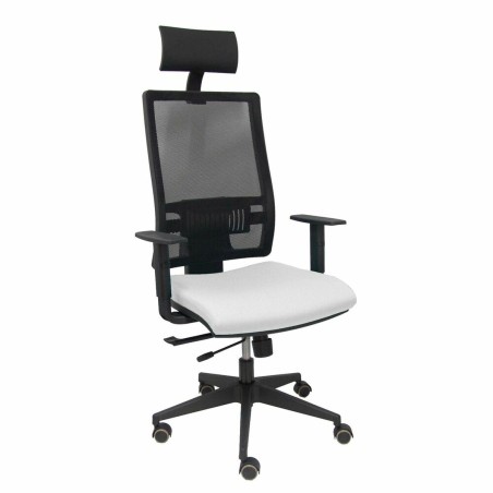 Sedia Ufficio con Poggiatesta Piqueras y Crespo B10CRPC Bianco