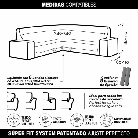 Copridivano Sofaskins NIAGARA 340 - 540 cm