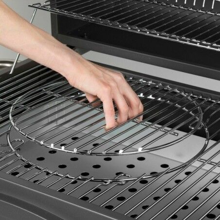 Barbecue a Carbone con Coperchio e Ruote Aktive 102 x 65 x 104 cm
