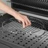 Barbecue a Carbone con Coperchio e Ruote Aktive 102 x 65 x 104 cm