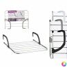 Stendibiancheria Kipit WR1013D Bianco Argentato Grigio chiaro Grigio scuro Alluminio Plastica 62,5 x 50 x 16,5 cm