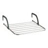 Stendibiancheria Kipit WR1013D Bianco Argentato Grigio chiaro Grigio scuro Alluminio Plastica 62,5 x 50 x 16,5 cm