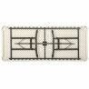 Tavolo Pieghevole Lifetime Bianco Rettangolare Acciaio Plastica 183 x 76 cm