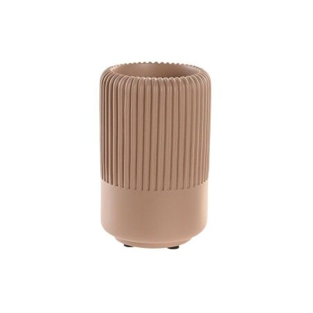 Bicchiere DKD Home Decor Terracotta Cemento 7 x 7 x 11 cm