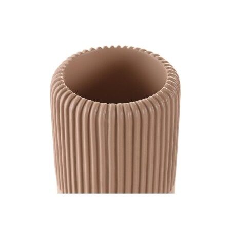 Bicchiere DKD Home Decor Terracotta Cemento 7 x 7 x 11 cm