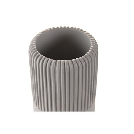 Bicchiere DKD Home Decor Grigio Cemento 7 x 7 x 11 cm