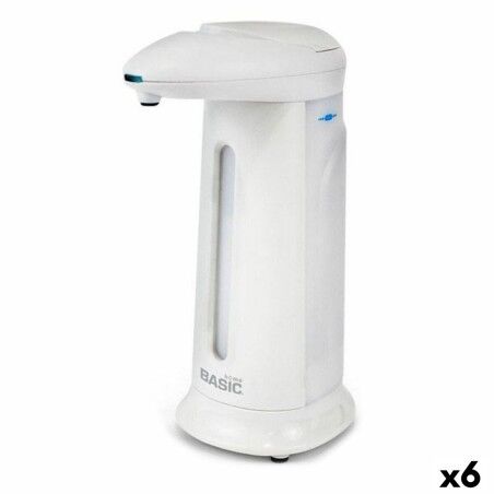 Dispenser per Sapone Automatico con Sensore Basic Home 350 ml 0,35 L (6 Unità)