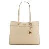 Borsa a Spalla Michael Kors 35F4GTVT9L-LT-CREAM Beige 37 x 28 x 12 cm