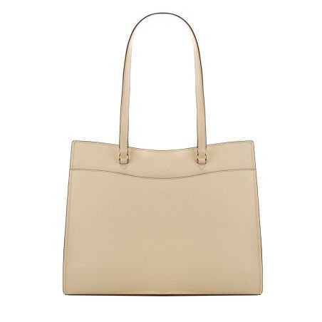 Borsa a Spalla Michael Kors 35F4GTVT9L-LT-CREAM Beige 37 x 28 x 12 cm