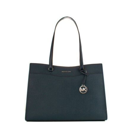 Borsa a Spalla Michael Kors 35F4STVT9L-NAVY Azzurro 37 x 28 x 12 cm