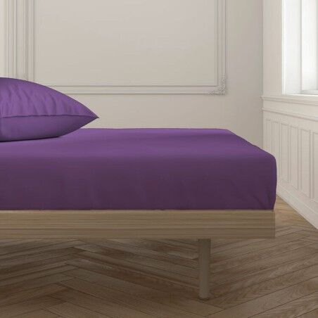 Lenzuolo con angoli aderenti Happy Home MixColors Lilla Piazza e mezza