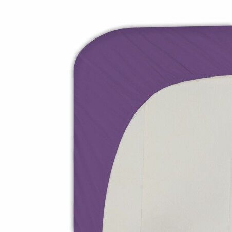 Lenzuolo con angoli aderenti Happy Home MixColors Lilla Piazza e mezza