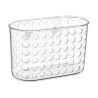 Supporto Contenitore per Vasca da Bagno Berilo 54160 Trasparente PVC Plastica 19,3 x 12 x 9 cm (12 Unità)