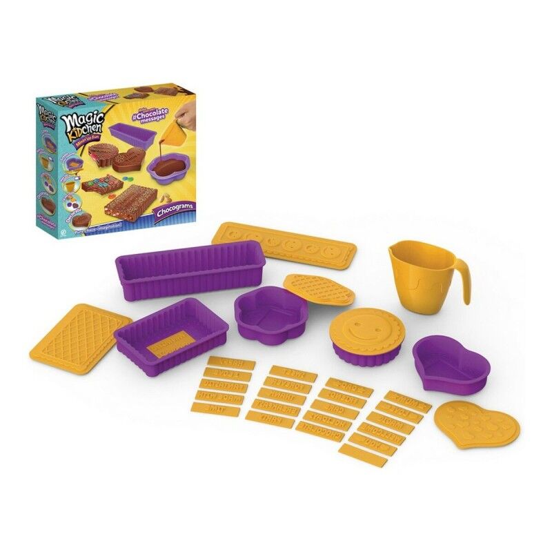 Set di Stampi da Pasticceria Magic Kidchen Plastica (24 x 22 cm) Set di Stampi da Pasticceria Magic Kidchen Plastica (24 x 22 cm)