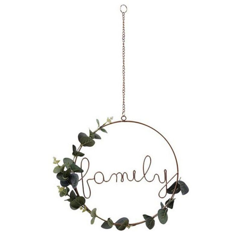 Decorazione pensile Family Ø 31 cm Dorato Decorazione pensile Family Ø 31 cm Dorato