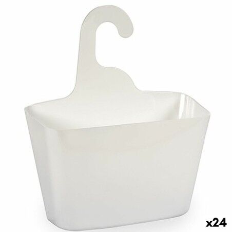 Supporto Contenitore per Vasca da Bagno Berilo G-507 Bianco Plastica 11,5 x 31,5 x 28,5 cm (24 Unità)